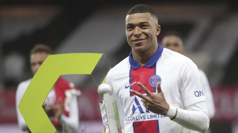 Kylian Mbappe - PSG - Top Skor - Eropa