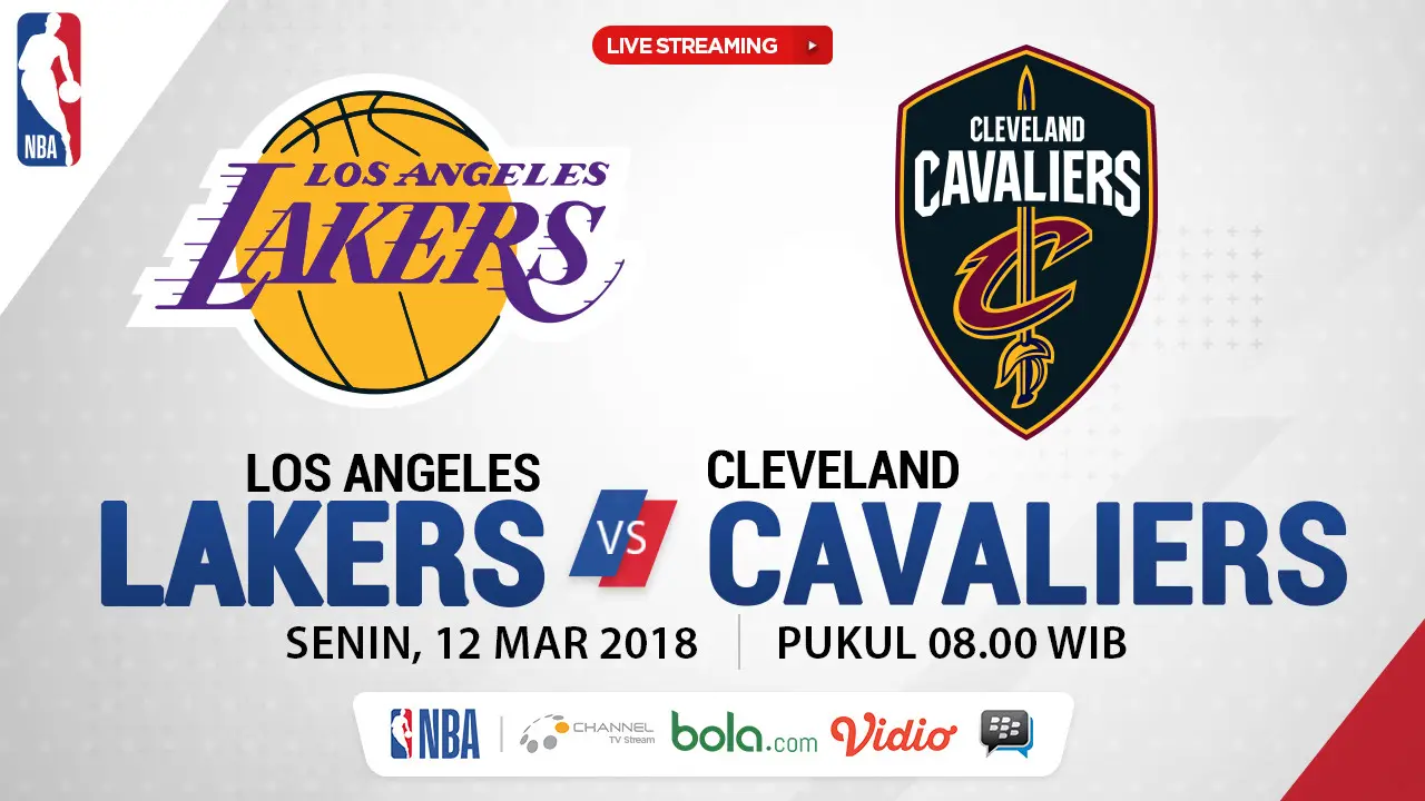 Los Angeles Lakers Vs Cleveland Cavaliers