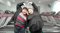 Baru-baru ini, Lin Yue dan Deng Yang membuat keputusan untuk menjalani operasi bypass lambung agar bisa meningkatkan kesehatannya dan memiliki anak. (dailymail.co.uk)