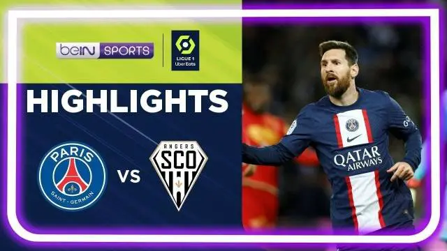 VIDEO: Lionel Messi Cetak Gol, PSG Kalahkan Angers 2-0 dan Mantap di Puncak Klasemen Liga Prancis