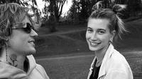 Justin Bieber dan Hailey Baldwin (Sumber: Instagram/@justinbieber)