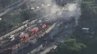 PGN Investigasi Penyebab Ledakan Pipa Gas di Jalur Proyek MRT 