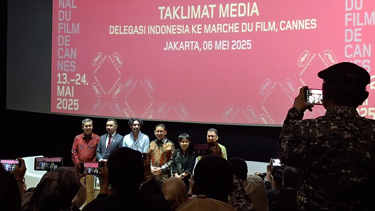 Indonesia Kirim Delegasi ke Marche du Film Festival Cannes. (Ratnaning Asih/ Liputan6.com)
