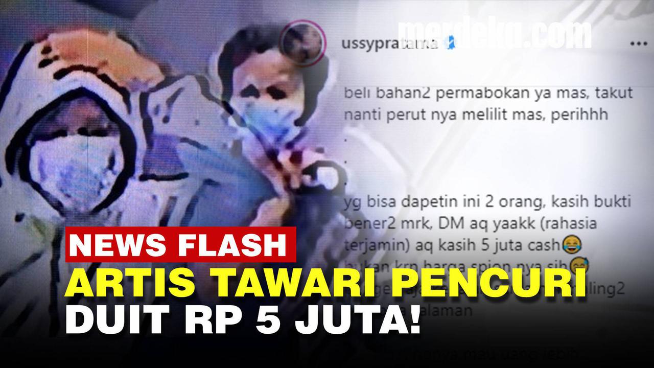 VIDEO: Spion Mobil Adiknya Dicuri, Ussy Sulistiawaty Mau Kasih Pelaku Rp5 Juta