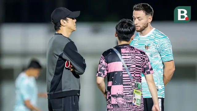 Foto: Melihat Persiapan Terakhir Timnas Indonesia Jelang Hadapi Vietnam Pada Kualifikasi Piala Dunia 2026