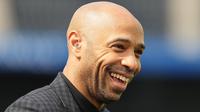 Legenda sepak bola Prancis, Thierry Henry. (AFP/Michael Owens)