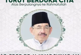 Kakak kandung dari Quraish Shihab, yakni Umar Shihab dikabarkan meninggal dunia. (Foto: Instagram UMI)