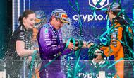 Penampilan pembalap Mercedes, Kimi Antonelli semakin cemerlang setelah berhasil memenangkan Formula 1 GP Miami 2026 di Miami International Autodrome, Florida, Minggu (02/05/2026) waktu setempat. (AP Photo/Danny Karnik)