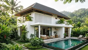 10 Inspirasi Desain Rumah Warna Putih yang Adem dan Estetik untuk Iklim Tropis Indonesia