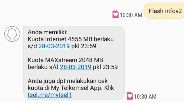 Cara Cek Kuota Internet Simpati