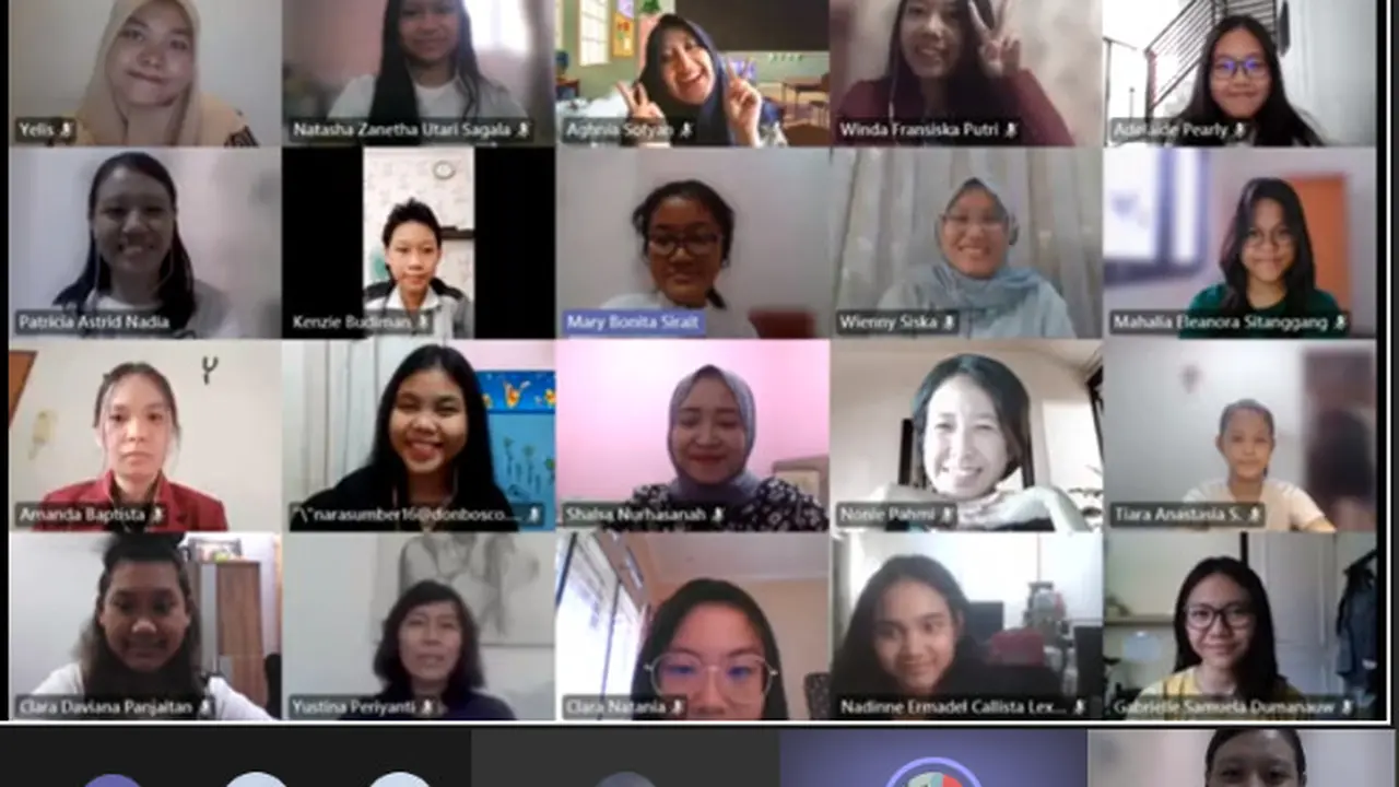 Kreatif, Penulis Muda SMP Don Bosco II Luncurkan Cerpen Remaja Digital di Masa Pandemi
