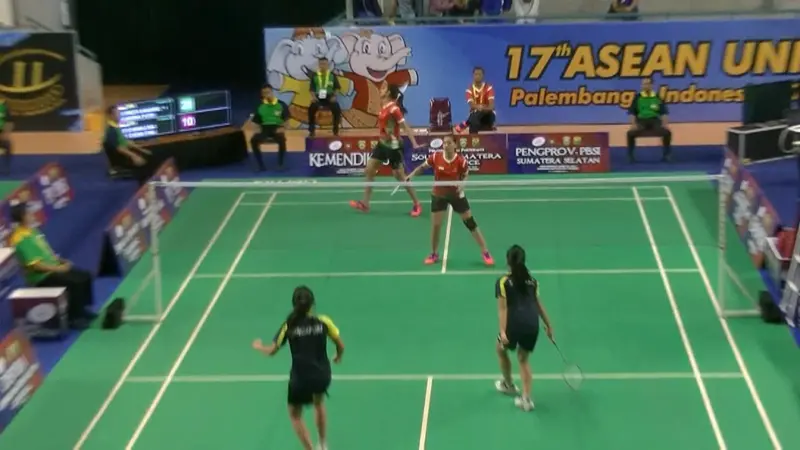 Indonesia vs Singapura di ASEAN University Games 2014