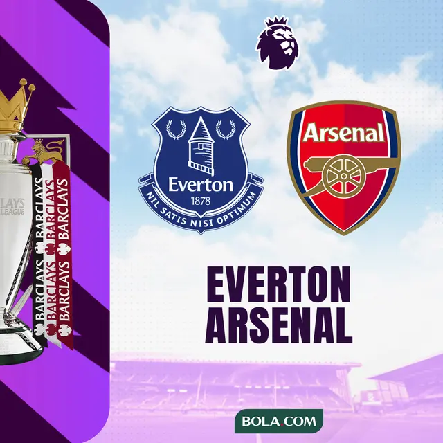 Liga Inggris - Everton Vs Arsenal
