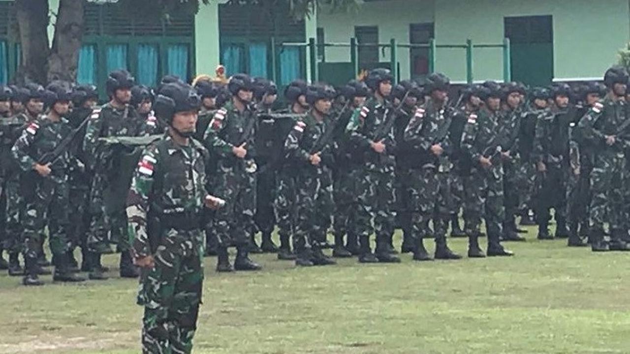 Pasukan TNI ke Nduga.