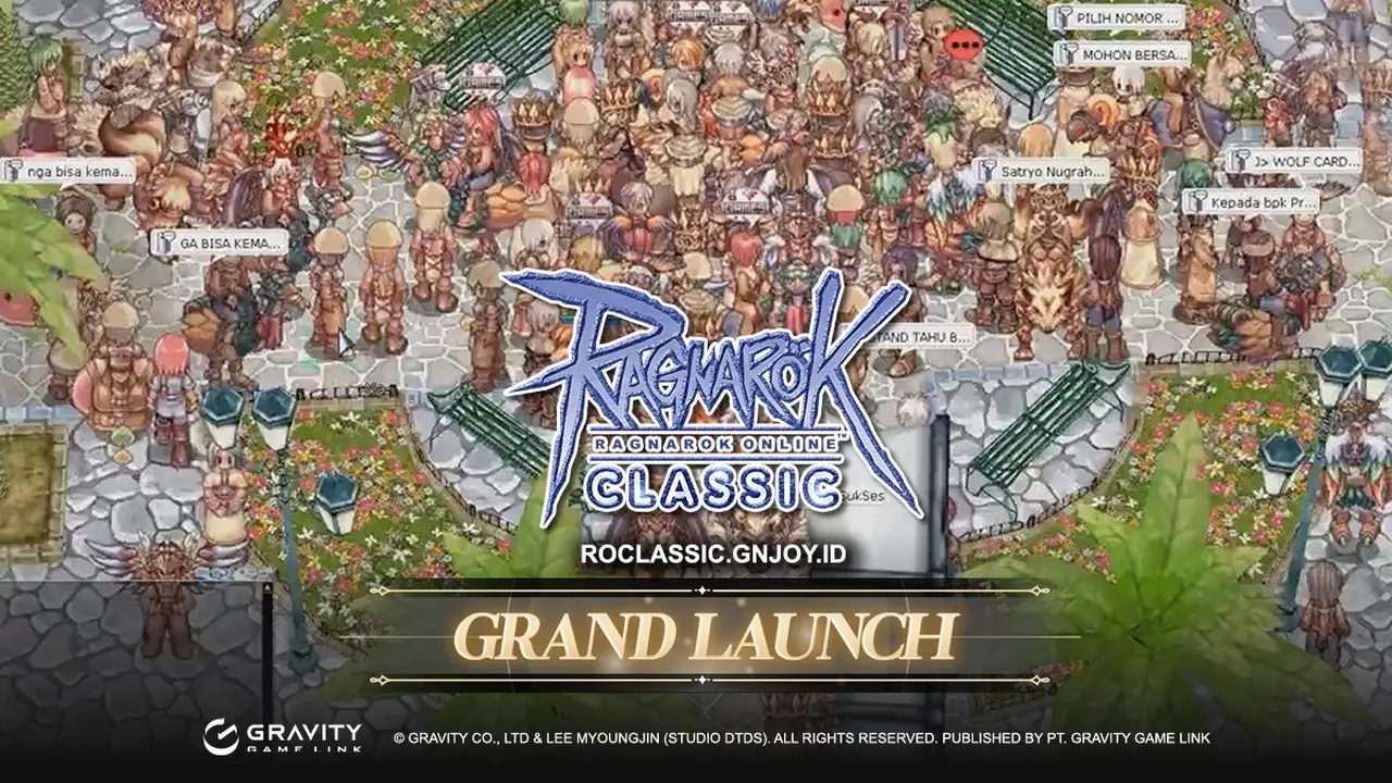 Game Ragnarok Classic untuk PC resmi diluncurkan. Game ini mengajak pemain lama bernostalgia dan pemain  baru menikmati keseruan dunia Ragnarok