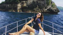 Di layar kaca, Sisca Magdalena sudah tampil sejak tahun 2016. Sejak saat itu ia pun kerap hiasi layar kaca SCTV dalam berbagai sinetron unggulan. Seperti halnya saat ini dalam perannya sebagai Hanum di sinetron Naluri Hati. (Liputan6.com/IG/@siscamagdalena_)