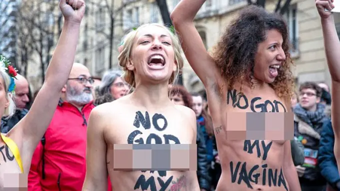 4 Organisasi Internasional Ini Hobi Gelar Demonstrasi Telanjang