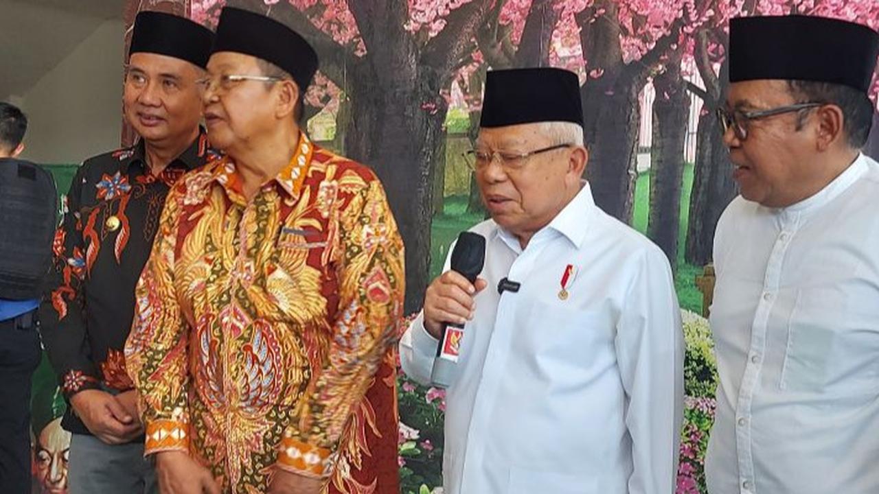 Ma'ruf Amin akan Urus Pesantren dan Bangun PKB Usai Purna Tugas