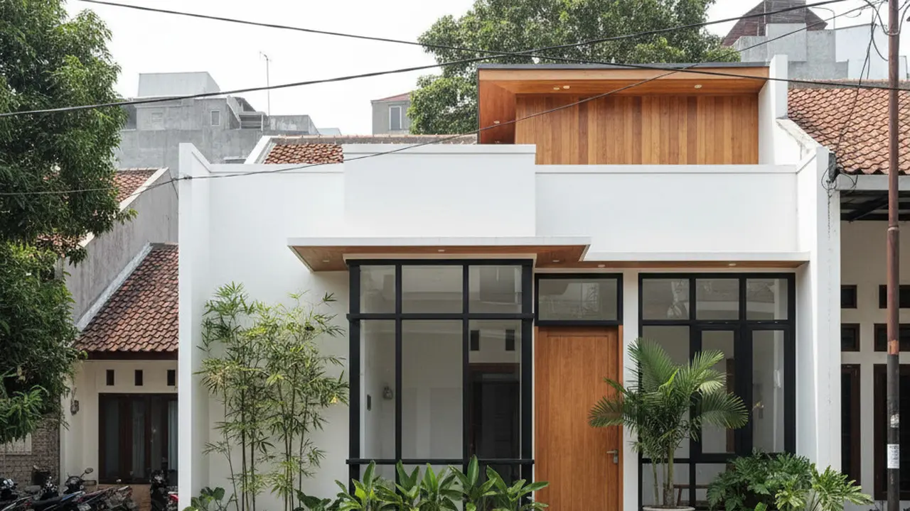Desain Rumah 6x10 Sederhana 2025 dengan Biaya Terjangkau