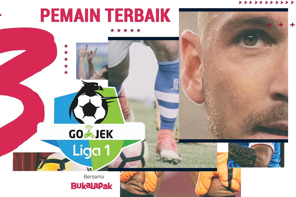 3 Pemain Terbaik Liga 1 2018