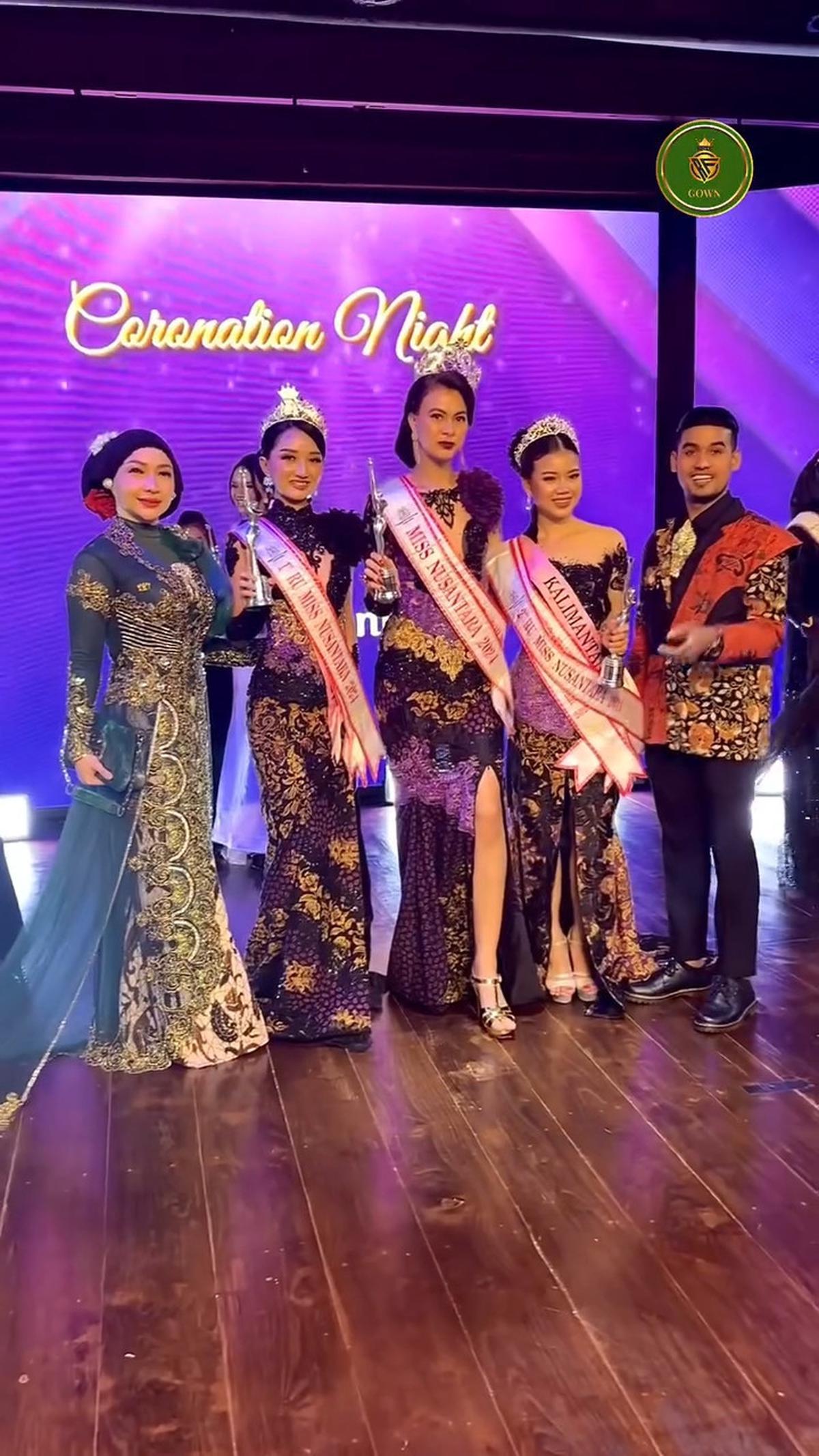 Potret Roro Fitria Hadiri Grand Final Miss Nusantara 2024, Pakai Kebaya Hijau Menyala