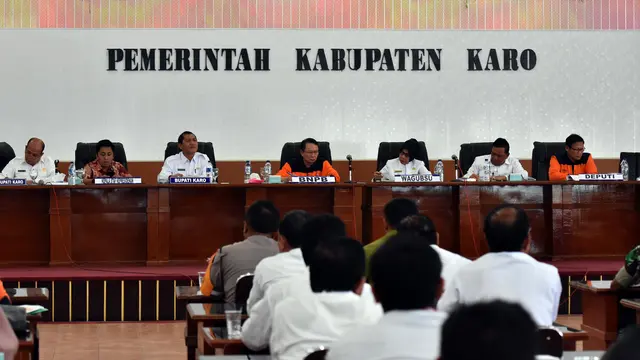Rumah Hunian Korban Erupsi Sinabung