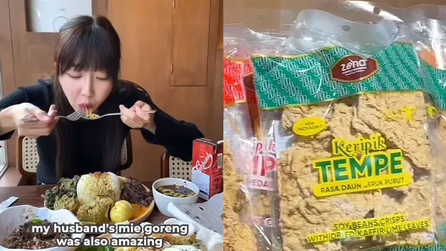 Restoran Indonesia di Korea Selatan berlokasi di Hongdae, menjual menu nasi Padang sampai bakso mercon. (Dok: TikTok @sunnydahye)