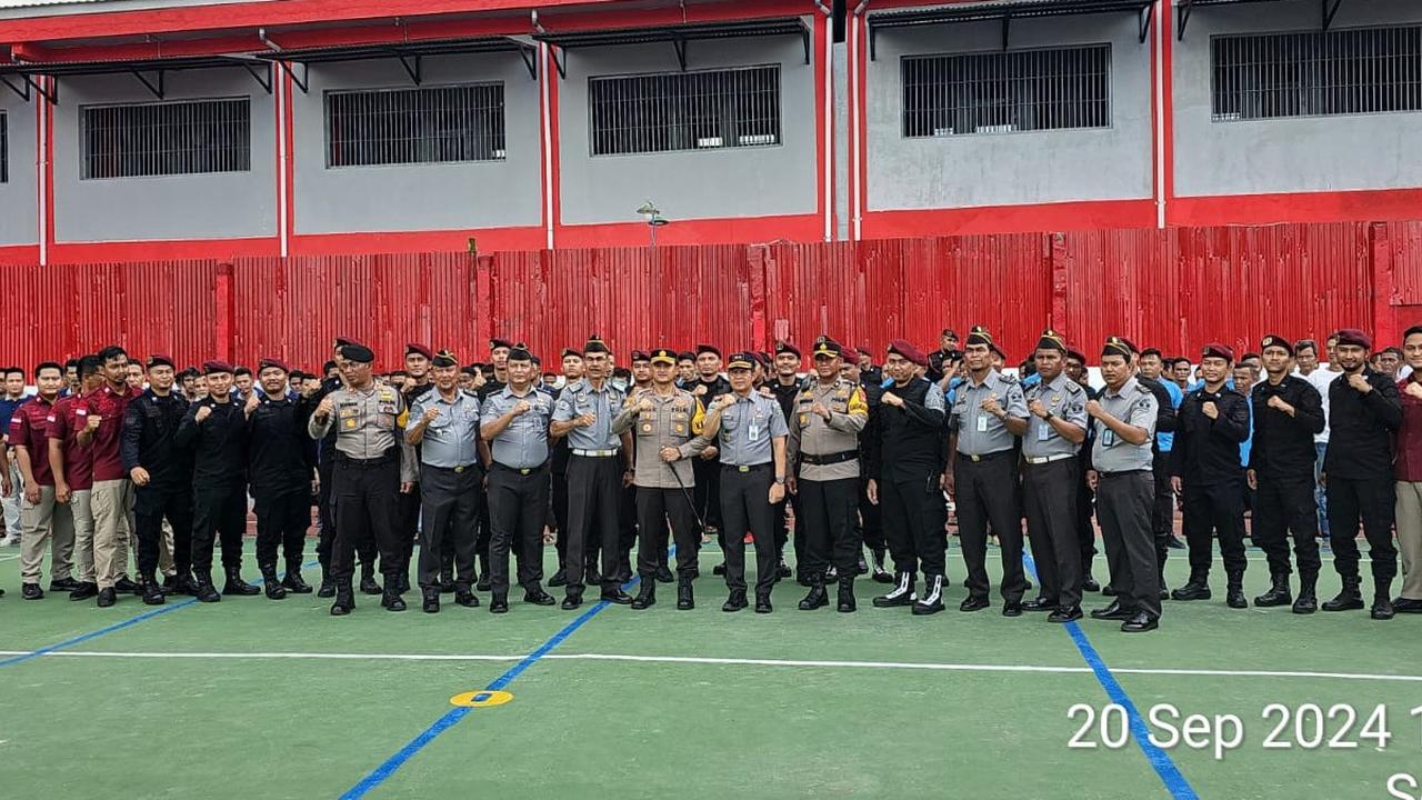 Polres Bengkalis dan Lapas Pekanbaru Kolaborasi Terkait Pilkada Serentak