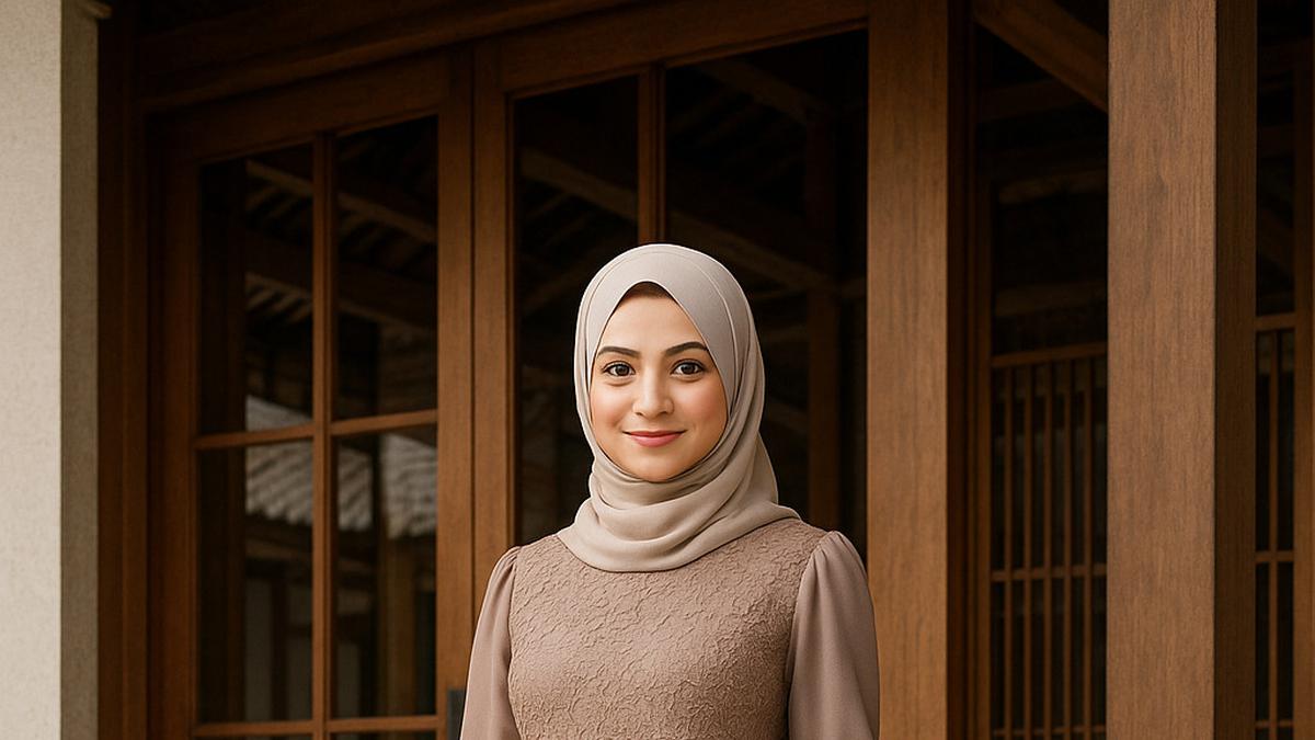 7 Model Gamis Kekinian untuk Wanita Tinggi 150an