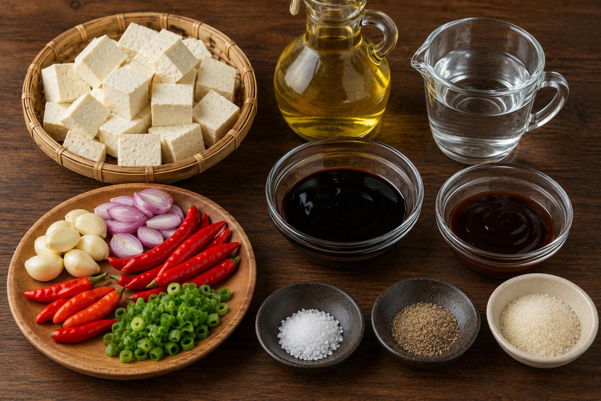 Resep Tumis Tahu Kecap Pedas