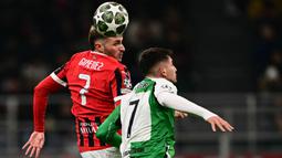 Sebelumnya, pada leg pertama play-off fase gugur Liga Champions 2024/2025, tim racikan pelatih Sergio Conceicao kalah 0-1. (Marco BERTORELLO/AFP)