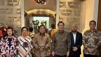 Prabowo Kunjungi Luhut di Momen Natal, Bahas Ekonomi hingga Bencana Sumatera