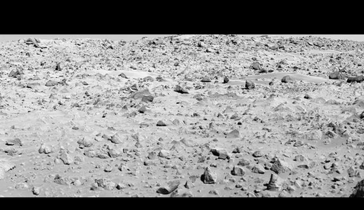 Chryse Planitia diambil oleh kamera 2 di Viking 1 Lander pada 20 Juli 1978. (businessweek.com)