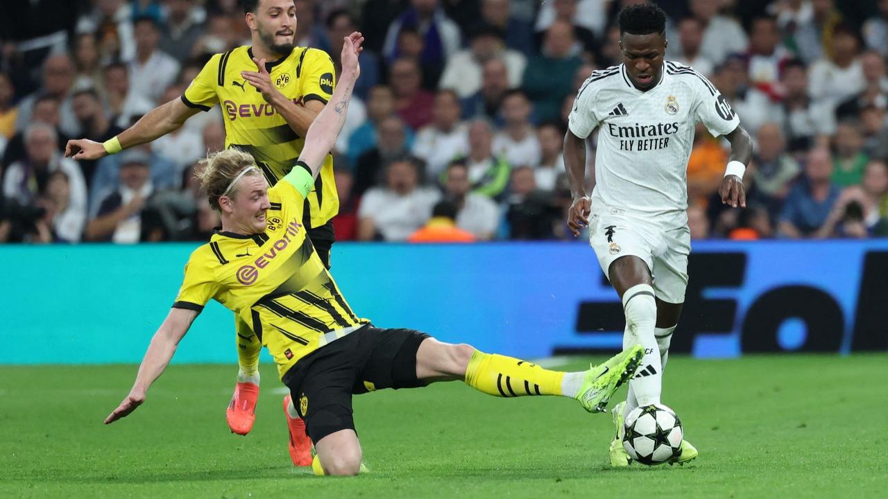 Aksi Spektakuler Vinicius Jr Antar Real Madrid Hancurkan Borussia Dortmund