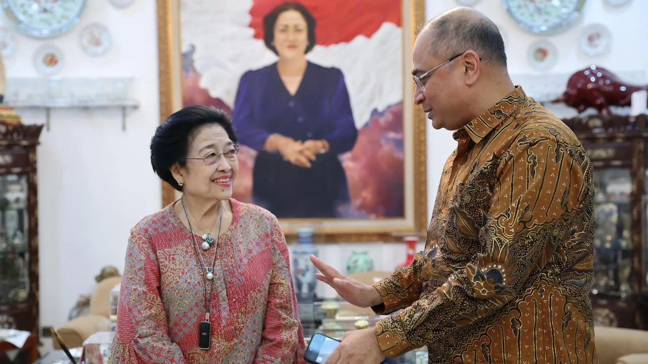 Megawati Terima Dubes India, Bahas Kerja Sama dan Kedekatan Historis