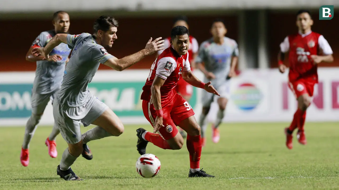 FOTO:  2 Gol Persija Bikin Persib Keok di Paruh Waktu Final Leg Pertama Piala Menpora