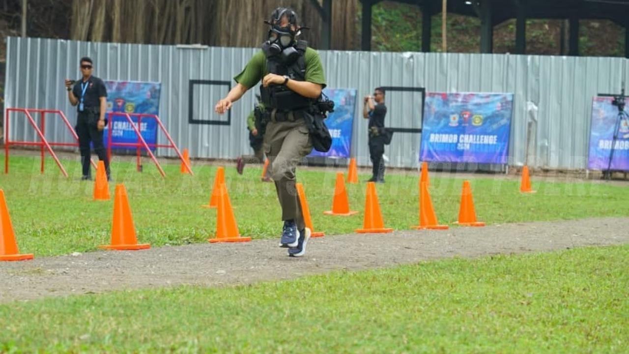 Sosok Bripda Stefanie Sinaga, Satu-Satunya Polwan Taklukan Brimob Challange Saingannya Para Polisi