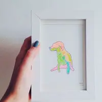 [Bintang] Anjing Pelangi yang Nggak Kalah Ceria dengan Kamu Setelah Gajian