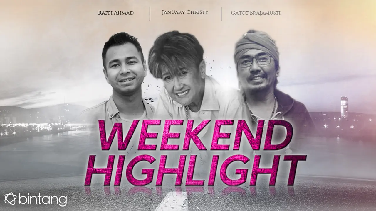 [Bintang] January Christy, Raffi Ahmad, Gatot Brajamusti