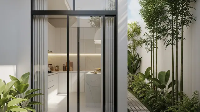 Pintu Geser (Sliding Door) yang Hemat Ruang