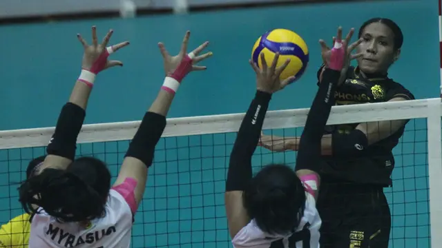 Foto: Comeback dan Tundukkan Jakarta BIN, Gresik Petrokimia Pupuk Indonesia Jaga Peluang Lolos ke Final Four Proliga 2023