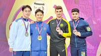Akio Zaiko sumbang emas di World Karate Federation (WKF) Youth League 2024