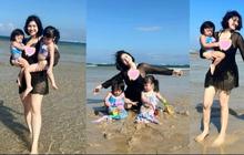 Asyik Main di Pantai, 10 Potret Felicya Angelista dan Anak, Penampilan Cantik Bak Remaja Bikin Salfok