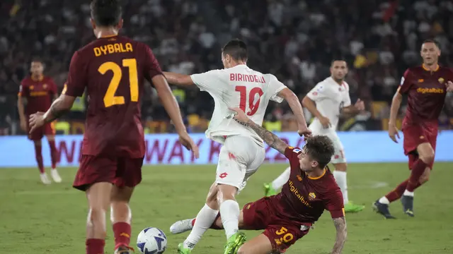Paulo Dybala Cetak Dua Gol, AS Roma Bercokol di Puncak Klasemen Liga Italia