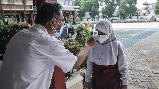 Antusiasme Murid Kelas 1 SD Ikuti Pembelajaran Tatap Muka