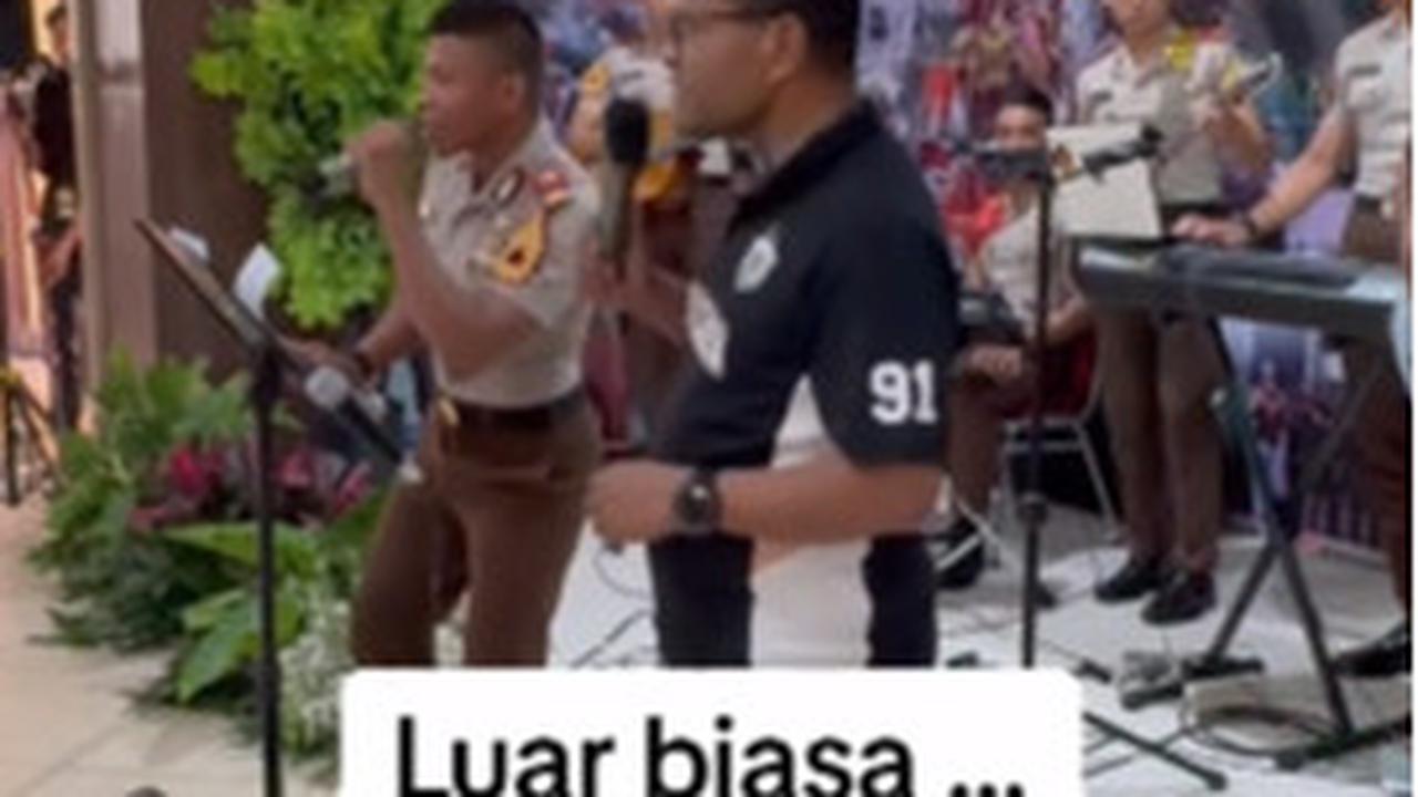 Duet Asyik Jenderal Papua dengan Putranya Taruna Akpol, Suara Merdu Curi Perhatian 'Like Father Like Son'