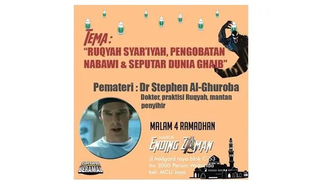 Begini Jadinya Kalau 7 Superhero Avengers Jadi Pemateri Kajian Ramadan