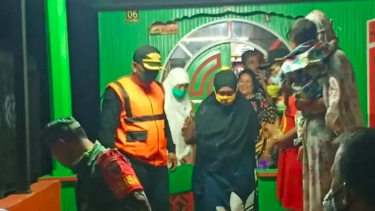 Berhasil mudik, Selfi LIDA terpaksa digelandang petugas jalani karantina di hotel (Istimewa)