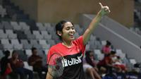 Gregoria Mariska Tunjung optimistis menatap perhelatan Indonesia Masters 2018, di Istora Senayan, Jakarta, 23-28 Januari 2018. (PBSI)
