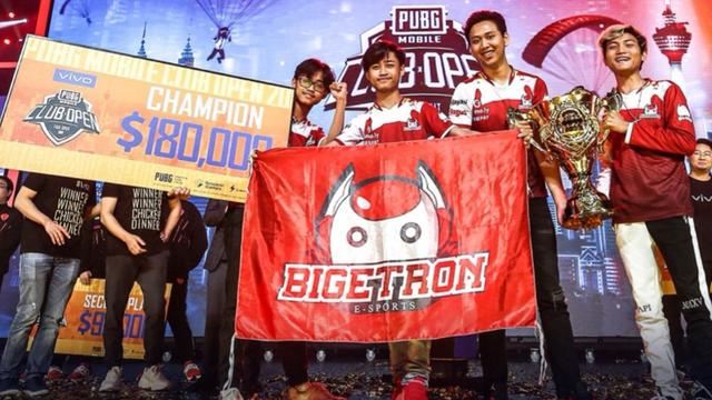 Bigetron Juara Dunia PUBG Mobile Club Open 2019